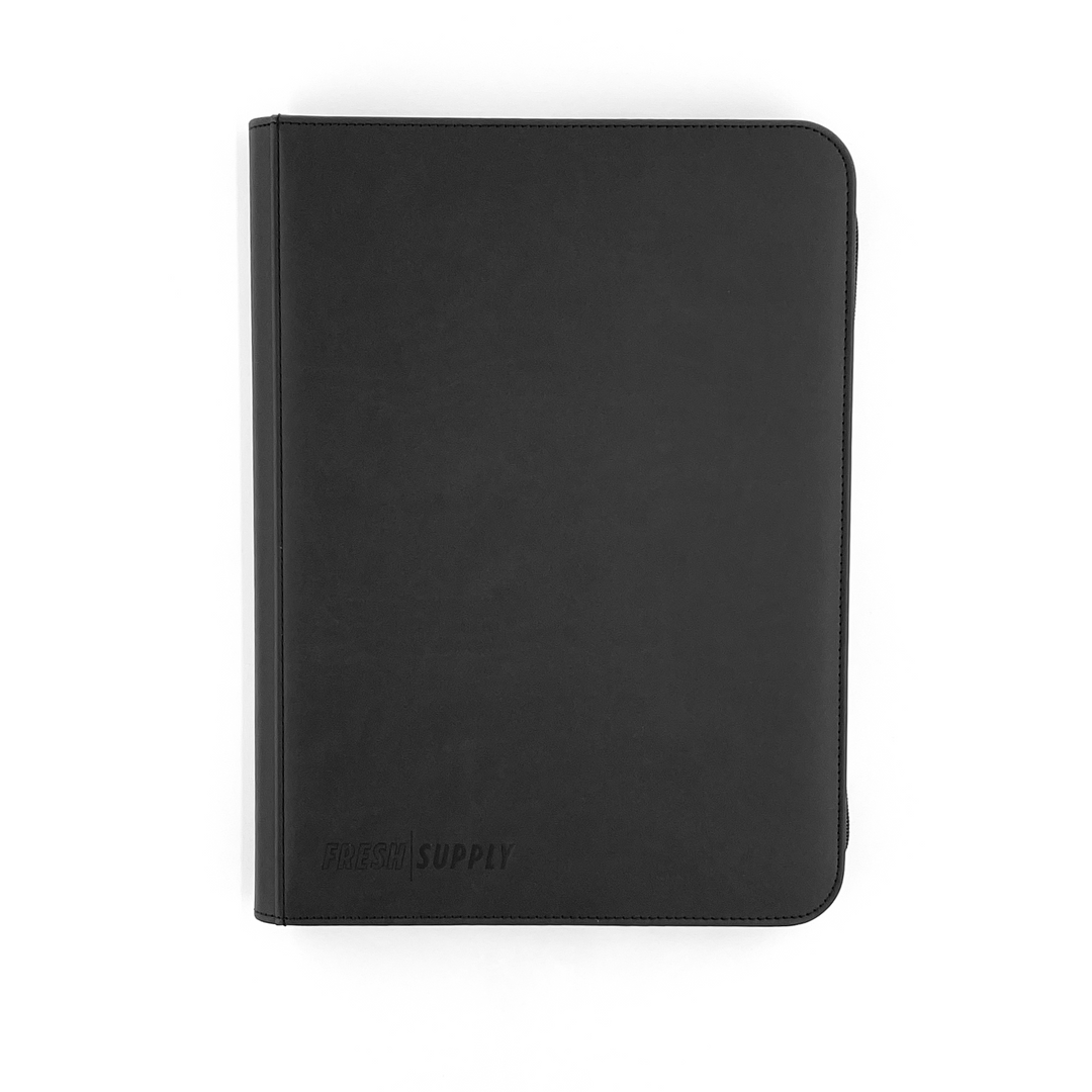 Binder 9 Pocket - Black